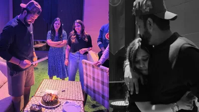 Rohit Sharma Cuts birthday Cake At Midnight With Wife hardik pandya mumbai indians Teammates lsg vs mi ipl 2024 video 