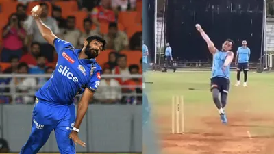 IPL 2024 Another Jasprit Bumrah is getting ready in Gujarat Titans action surprised everyone VIDEO goes viral fast
