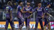 Harshit Rana celebrates a wicket with his teammates (Getty Images)