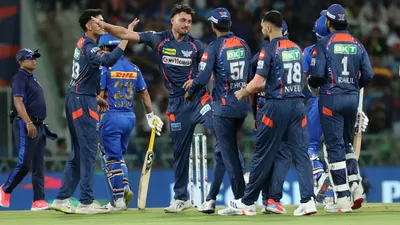 LSG vs MI IPL 2024 match result lucknow super giants overcome mumbai indians by 4 wickets