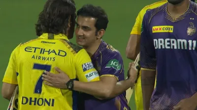 MS Dhoni why playing only 8 to 10 balls in ipl 2024 season for csk gautam gambhir gave epic reply