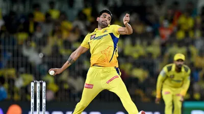 Deepak Chahar Injury Update given by csk coach Stephen Fleming bad situation for ms dhoni team CSK vs PBKS IPL 2024