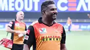 SRH's spin bowling coach Muttiah Muralitharan in this frame. (X)