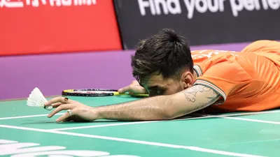 Thomas Cup 2024 quarterfinals India title defence ends china beat Lakshya Sen with lone Indian win