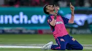 Yuzvendra Chahal celebrates during IPL 2024 game (Getty Images)