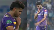 Harshit Rana's new mute celebration (Twitter)