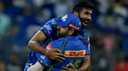 Jasprit Bumrah and Rohit Sharma. (PC: Getty).