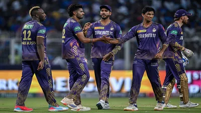 lsg vs kkr Kolkata player harshit rana attitude changes as soon as he got banned teased BCCI celebrated differently after taking the wicket