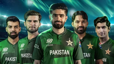 pakistan new matrix jersey for t20 world cup 2024 PCB launch theme song for babar azam and team