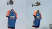 Team India's new jersey (Twitter screen grab)