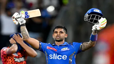 If i gets out throw me out revealed Suryakumar Yadav had given a special message to the coach before scoring a century MI vs SRH ipl 2024