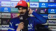 Virat Kohli talking to broadcasters during the innings break (Screengrab: X)