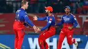 Lockie Ferguson celebrates a wicket with Virat Kohli and Swapnil Singh (Getty Images)