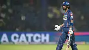 KL Rahul walks back to the dressing room after losing his wicket (Getty Images)