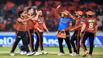 SRH vs GT: हैदराबाद और गुजरात के बीच बारिश के चलते मैच हुआ रद्द, 4 साल बाद प्लेऑफ्स में पहुंची SRH - SRH vs GT SunRisers join KKR and RR in playoffs after 4 years rain washes out Hyderabad game 