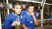 Sunil Chhetri and Bhaichung Bhutia at Ambedkar Stadium (File Photo: Getty Images)