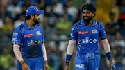 Rohit Sharma and Hardik Pandya in frame (Getty)