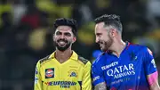 Ruturaj Gaikwad and Faf du Plessis in frame (Getty)