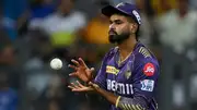 KKR captain Shreyas Iyer in this frame. (Getty)