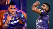 Sunil Narine and Shreyas Iyer in frame (Twitter)