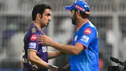 Gautam Gambhir wiith Rohit Sharma (image credits: Getty)