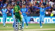 Arshdeep Singh celebrates Babar Azam's wicket on T20 World Cup debut (Getty Images)