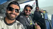 Rohit Sharma, Ravindra Jadeja in USA