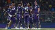 Mitchell Starc celebrates a wicket with KKR teammates in IPL 2024 final (Getty Images)