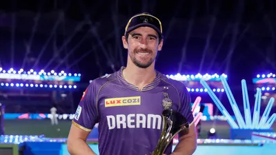 Mitchell Starc Retirement : IPL चैंपियन बनते ही मिचेल स्टार्क ने संन्यास पर दी बड़ी अपडेट, कहा - टी20 के लिए अब ODI... - Mitchell Starc Retirement update after won ipl 2024 trophy for kkr and becmome champion KKR vs SRH 