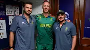 Aiden Markram, Rassie van der Dussen and Quinton de Kock during ODI World Cup 2023 (File Photo: Getty Images)