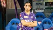 Gautam Gambhir in KKR Jersey (credits x)