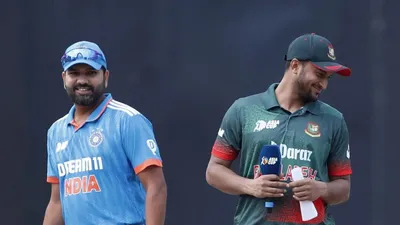 T20 WC, IND vs BAN : भारत-बांग्लादेश के बीच वॉर्मअप मैच से पहले रोहित शर्मा के मुरीद हुए शाकिब अल हसन, कहा - वो अकेले दम पर... - T20 World Cup 2024 IND vs BAN warm up match shakib al hasan says rohit sharma is lone warrior