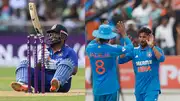 Rishabh Pant (left), Ravindra Jadeja (centre) and Kuldeep Yadav in this frame. (Getty)