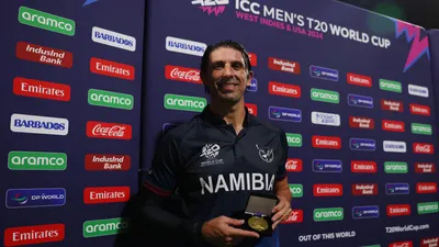 T20 World Cup 2024: 'मैं बूढ़ा हो गया, अब मेरे पास ज्‍यादा साल नहीं बचे',  सुपर ओवर में नामीबिया को जीत दिलाने के बाद डेविड विसे ने ऐसा क्‍यों कहा? - T20 World cup 2024 David Wiese said Aged a couple of years after Namibia win vs Oman