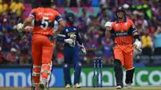 Max ODowd celebrates Netherlands' six-wicket win over Nepal (Getty Images)