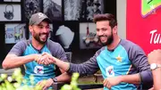 Mohammad Amir and Imad Wasim in frame (Getty)