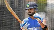 Virat Kohli in nets (credits x)