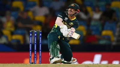 David Warner World Record:डेविड वॉर्नर ने तोड़ा क्रिस गेल का वर्ल्‍ड रिकॉर्ड, ऐसा करने वाले बने दुनिया के पहले क्रिकेटर - t20 world cup 2024 David Warner broke chris gayle World Record becoming first player to score 111 fifty plus scores