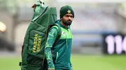 Pakistan skipper Babar Azam in this frame. (Getty)