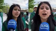 Pakistani fan-girl's emotional rant breaks internet after Babar Azam brigade's T20 World Cup upset vs USA. (Screengrab-X)