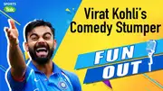 Virat Kohli in frame