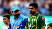 Babar Azam and Rohit Sharma (credits getty)