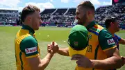 David Miller and Aiden Markram after win over the Netherlands (Getty Images)