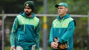 Pakistan captain Babar Azam and head coach Gary Kirsten (Getty Images)