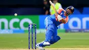 Rishabh Pant plays a scoop shot against Pakistan (Getty Images)