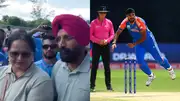 Arshdeep Singh and his parents in frame (Getty)