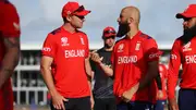 Jos Buttler interacts with teammate Moeen Ali (credits getty)