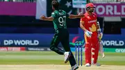 Haris Rauf celebrates a wicket against Canada (Getty Images)