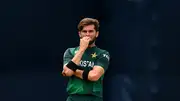 Pakistan's Shaheen Afridi in this frame. (Getty)