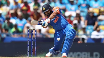 IND vs AFG : अफगानिस्तान के सामने टीम इंडिया के खिलाड़ियों ने क्यों पहनी काली पट्टी ? बड़ी वजह आई सामने  - IND vs AFG Team India why wears black armband against afghanistan rohit sharma T20 World Cup 2024 